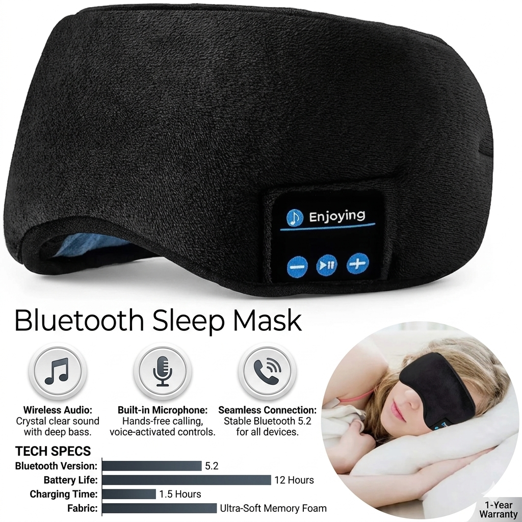 DeepRest Wireless Sleep Mask